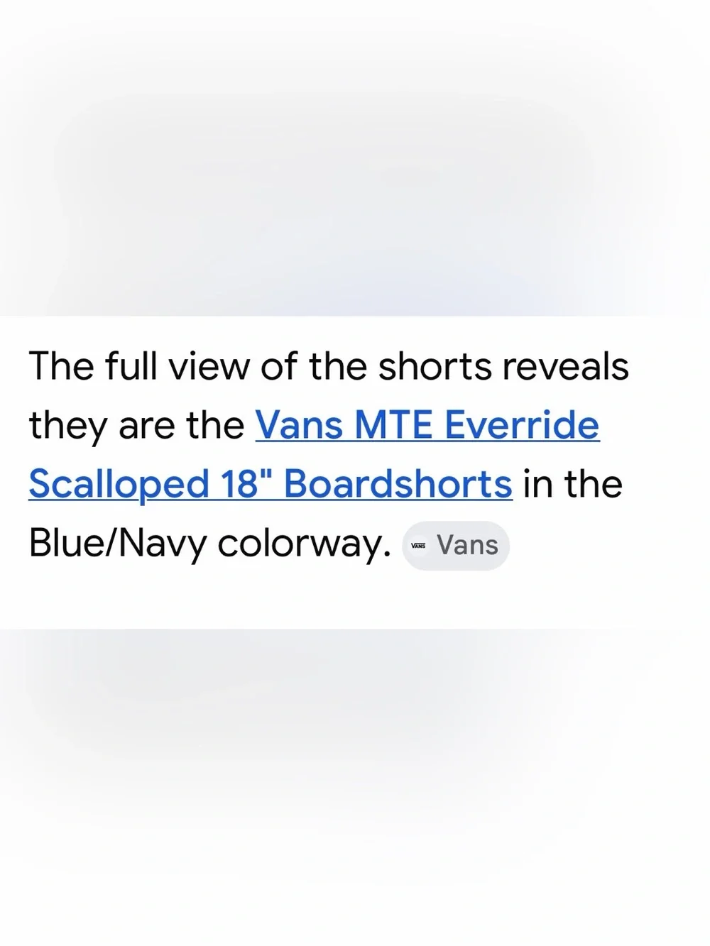 Vans no matter